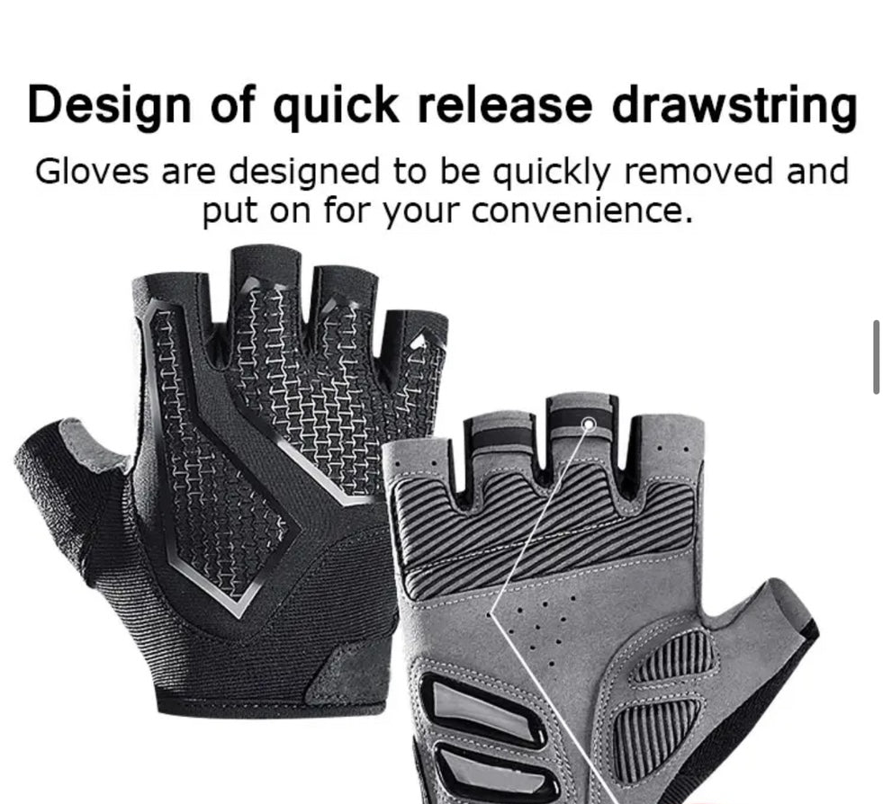 Half Finger Weightlifting Fitness Gloves