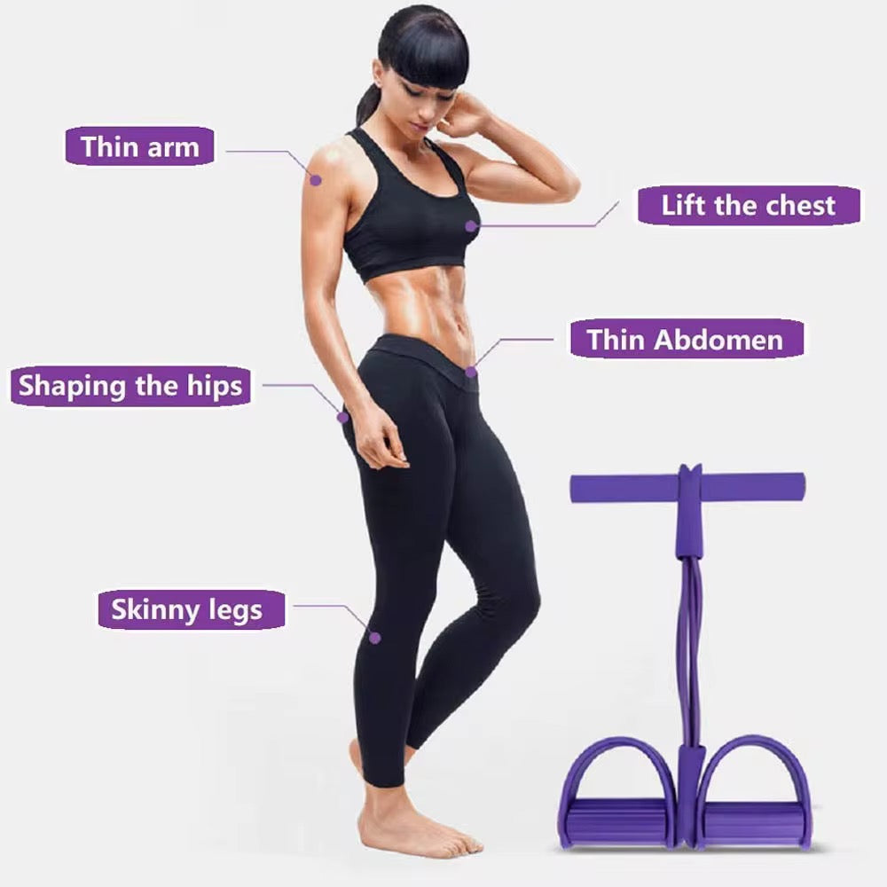 Multifunction pedal Resistance Sit Up Abdominal Full Body Workout. 5*8